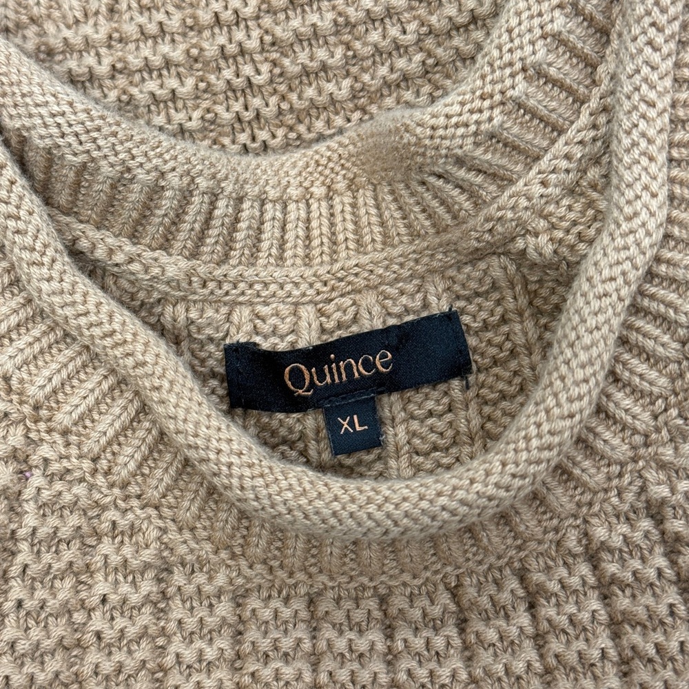 Quince Camel Knit Tank - Picture 4 of 5